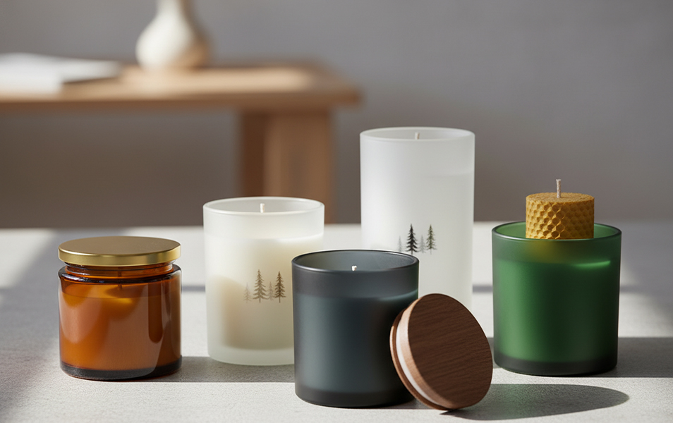 Minimalist Scented Candle Vessels